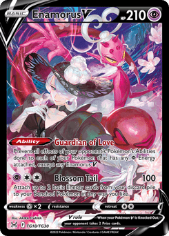 Enamorus V card in English