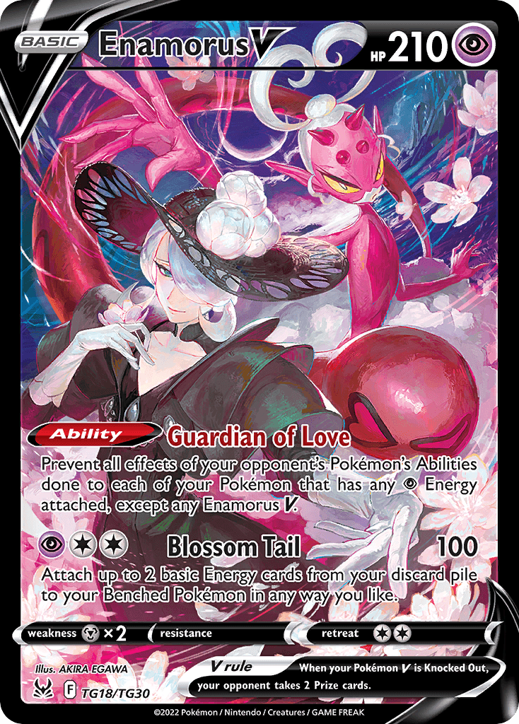 Enamorus V card in English