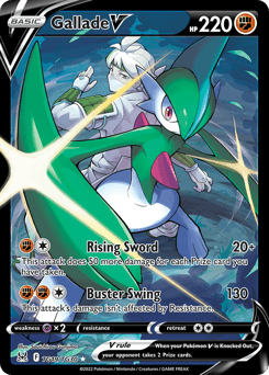 Gallade V card in English