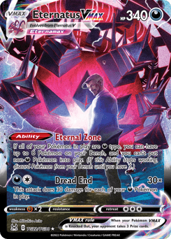 Eternatus VMAX card in English