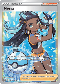 Nessa card in English