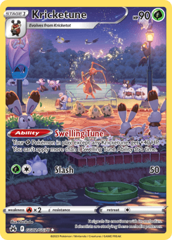 Kricketune card in English
