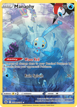 Manaphy card in English