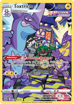 Toxtricity card in English