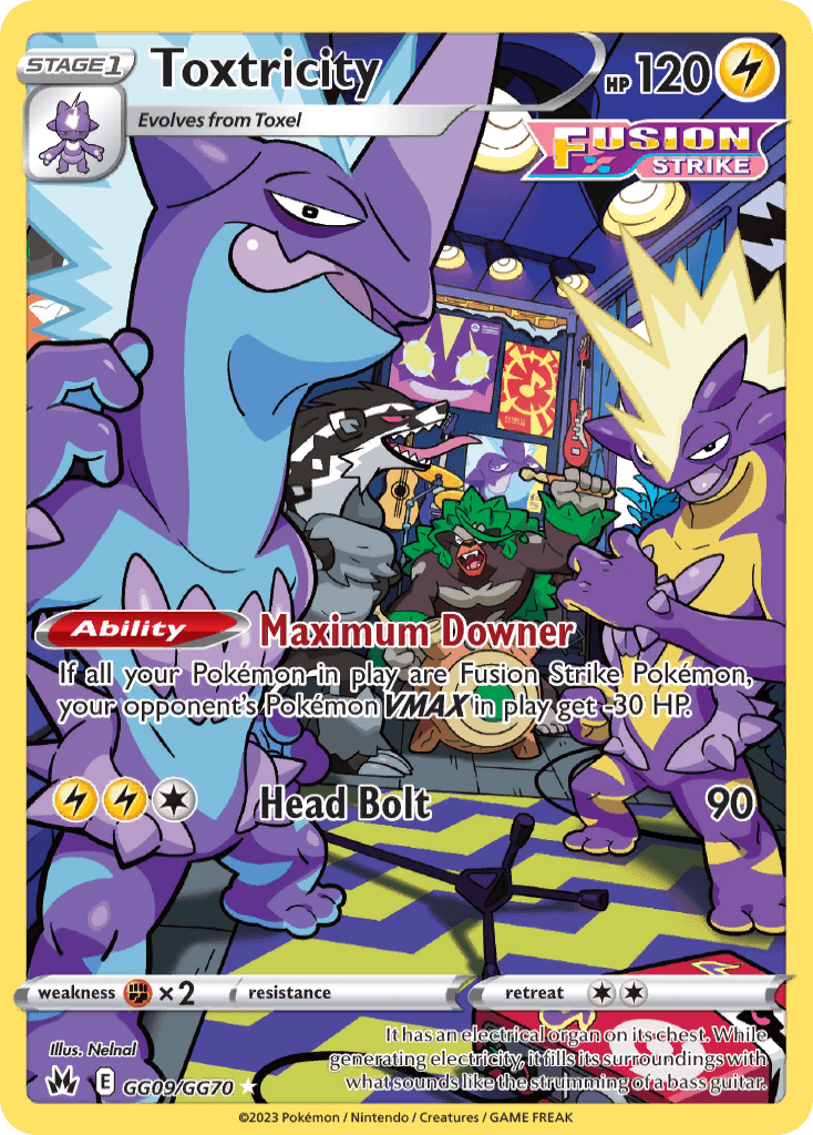 Toxtricity card in English