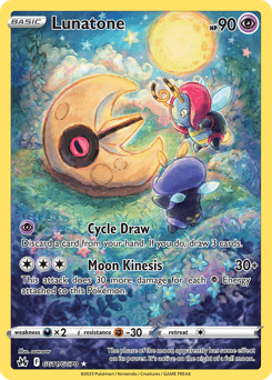 Lunatone card in English