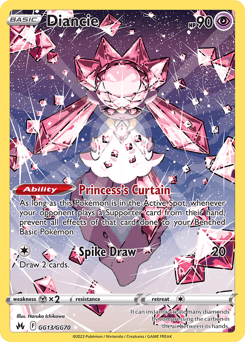 Diancie card in English