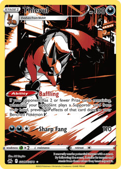 Thievul card in English