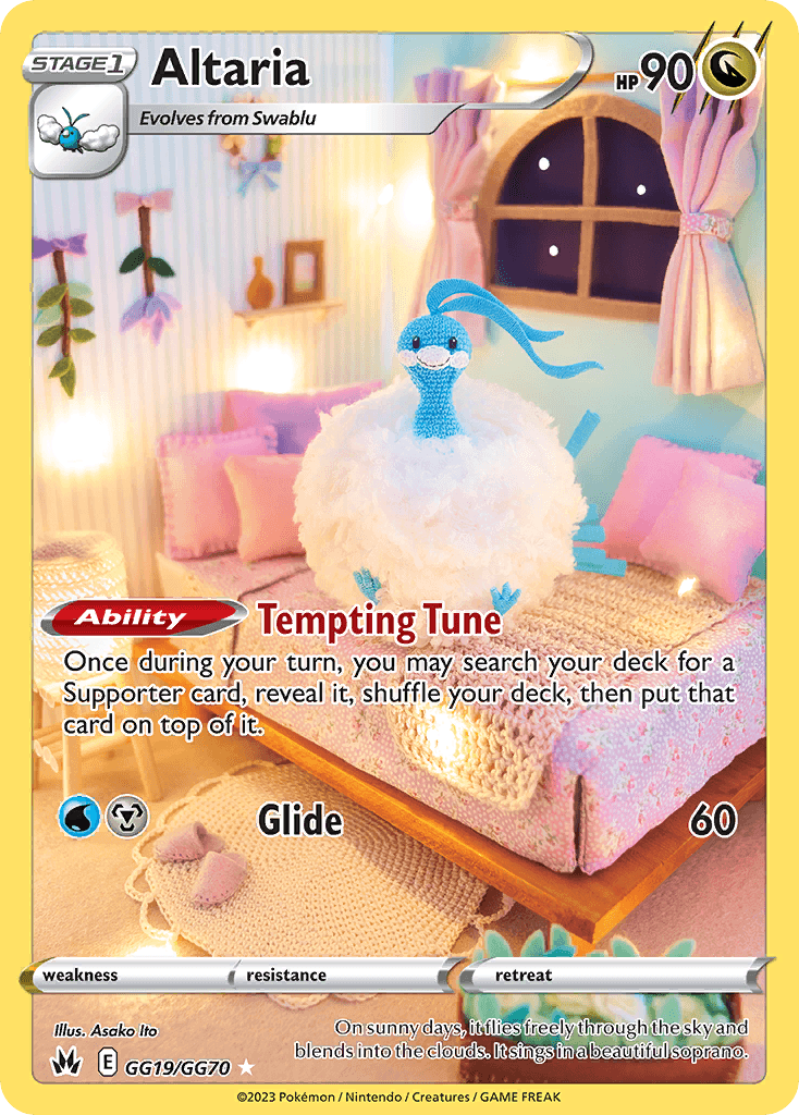 Altaria card in English