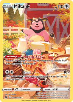 Miltank card in English
