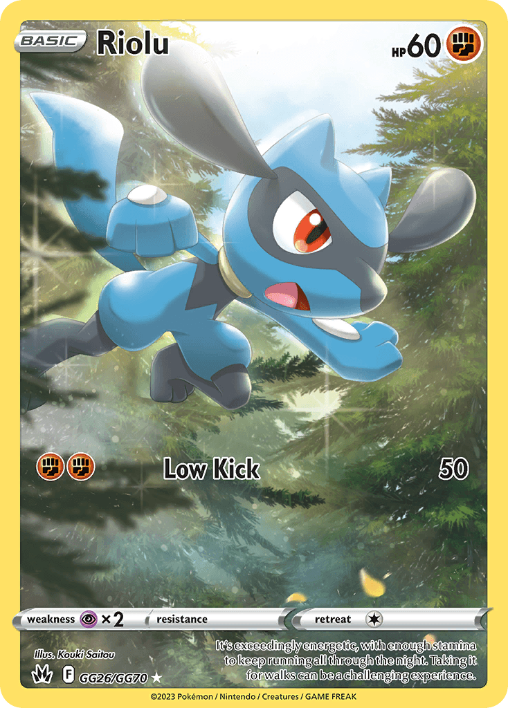 Riolu card in English