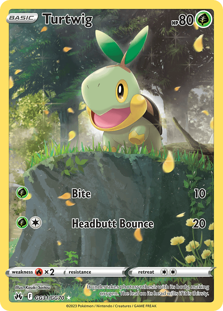 Turtwig card in English