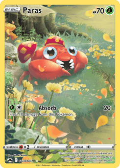 Paras card in English