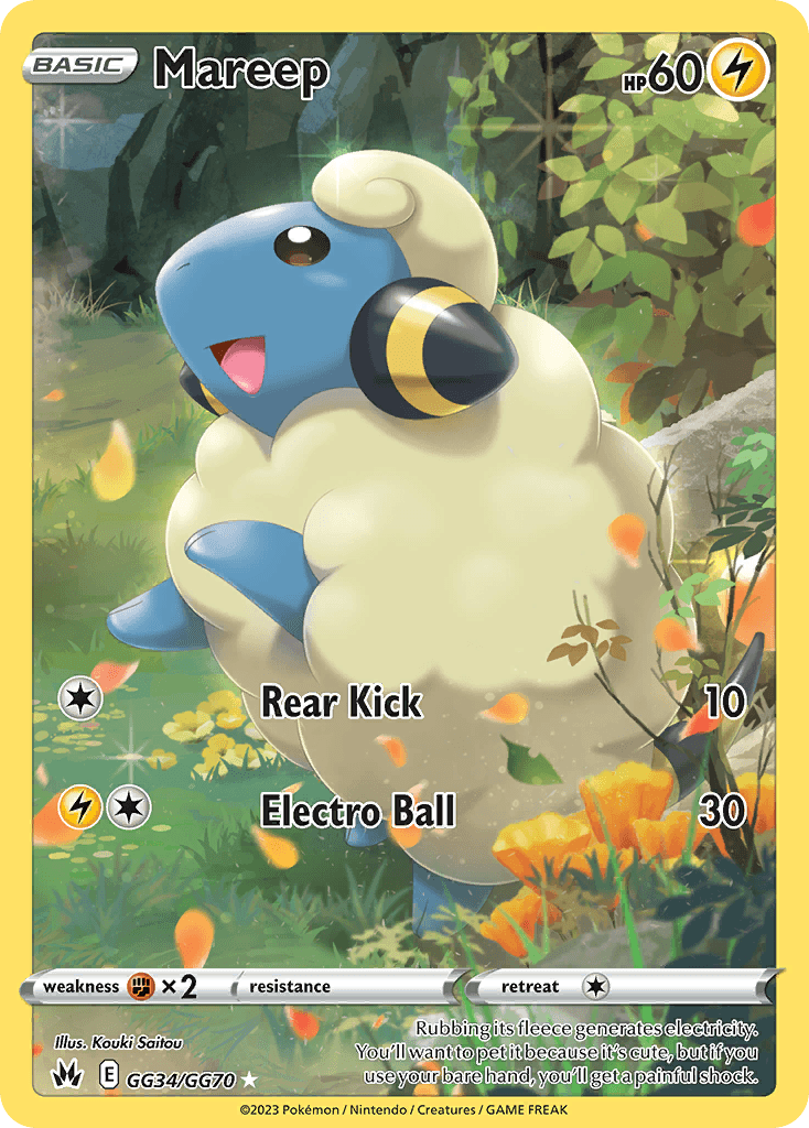 Mareep card in English