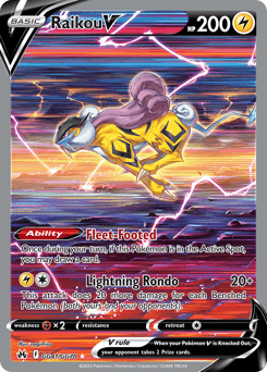 Raikou V card in English