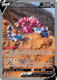 Drapion V card in English