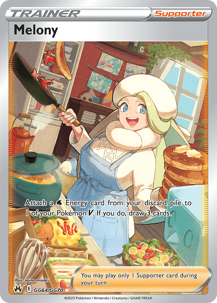 Melony card in English