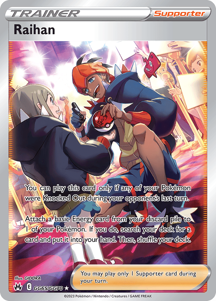 Raihan card in English