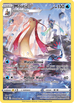 Milotic card in English