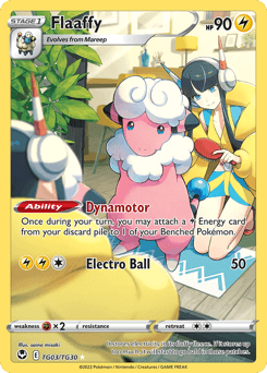 Flaaffy card in English