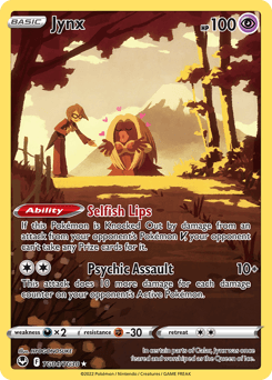 Jynx card in English