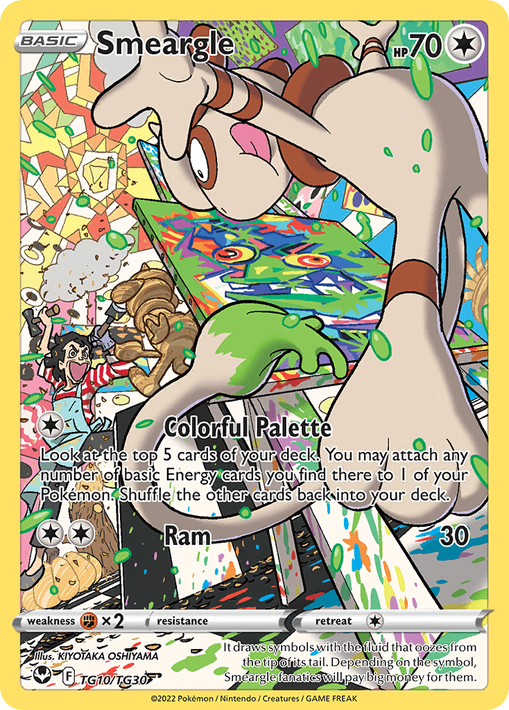Smeargle card in English