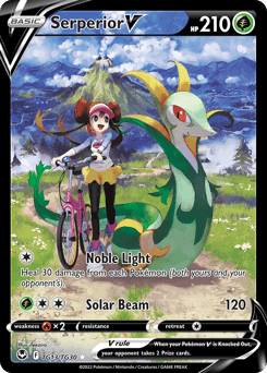 Serperior V card in English