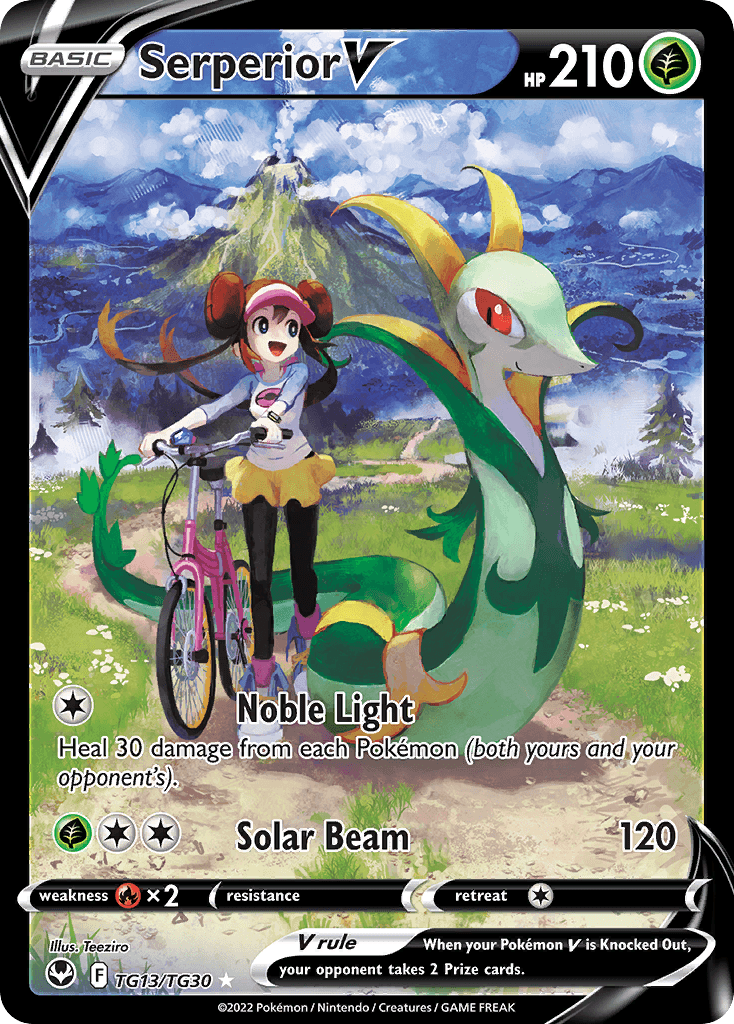 Serperior V card in English