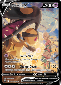 Mawile V card in English