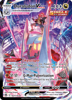 Duraludon VMAX card in English