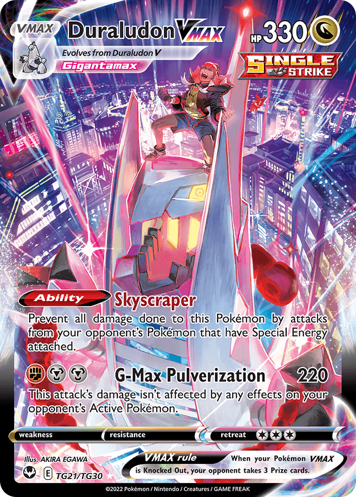 Duraludon VMAX card in English