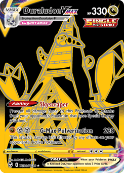 Duraludon VMAX card in English