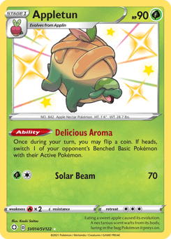Appletun card in English