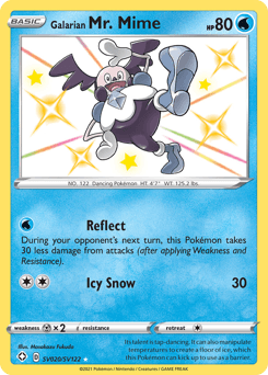 Galarian Mr. Mime card in English