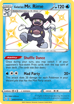 Galarian Mr. Rime card in English