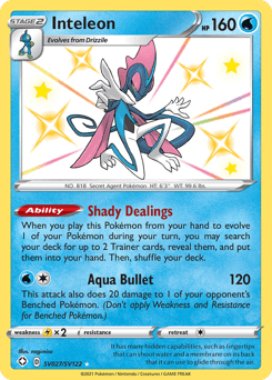 Inteleon card in English