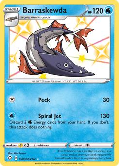 Barraskewda card in English