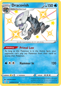 Dracovish card in English