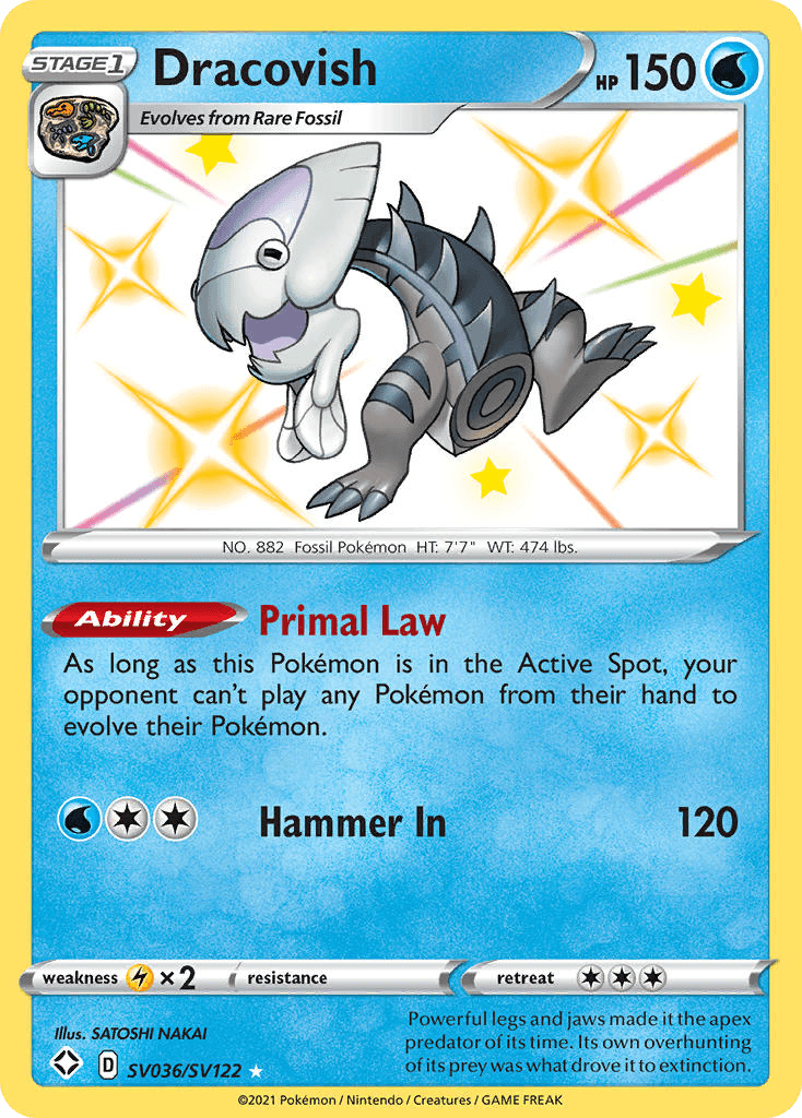 Dracovish card in English