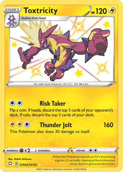 Toxtricity card in English