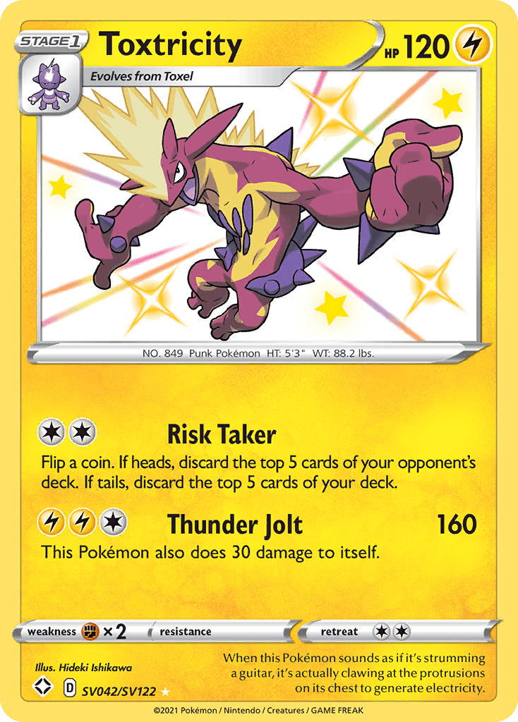 Toxtricity card in English