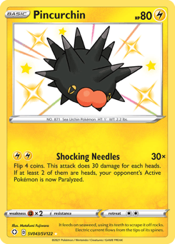 Pincurchin card in English
