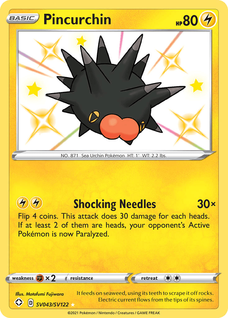 Pincurchin card in English