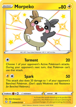 Morpeko card in English