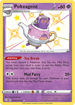 Polteageist card in English