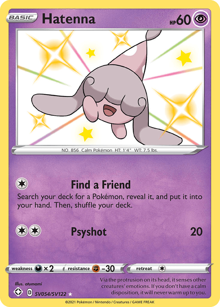 Hatenna card in English