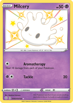 Milcery card in English