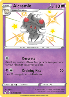 Alcremie card in English