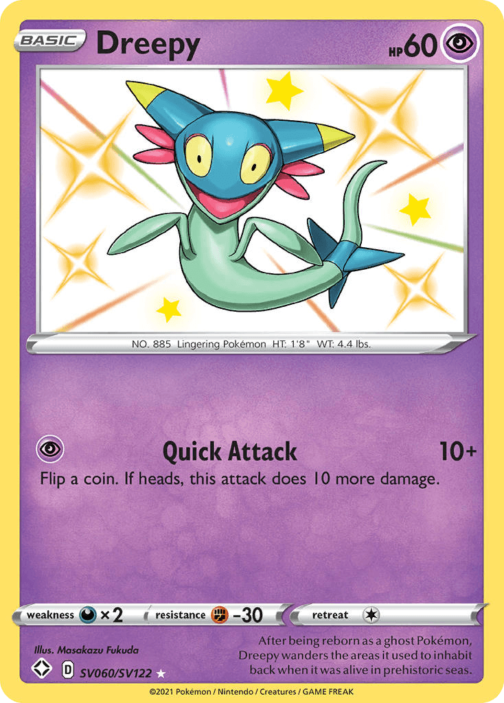 Dreepy card in English