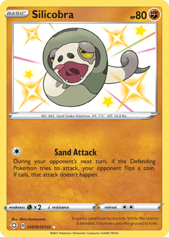 Silicobra card in English